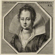NPG D28331; Artemisia Gentileschi