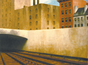 Edward Hopper: <i>Approaching a City</i>, 1946