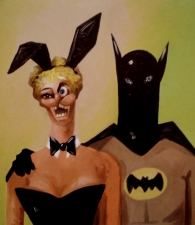 George CONDO   Batman and Buny    2004    81x71