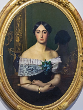 Musée Ingres-Bourdelle - Portrait de femme, 1849 - Jean-Léon Gérome - Joconde06070001776