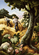 Working Title/Artist: Thomas Hart Benton: July HayDepartment: Modern and Contemporary ArtCulture/Period/Location: HB/TOA Date Code: Working Date: photography by mma, Digital File: DT1319.tif retouched by film and media (kah) 10_27_14