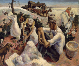 Working Title/Artist: Thomas Hart Benton: Cotton Pickers, GeorgiaDepartment: Modern and Contemporary ArtCulture/Period/Location: HB/TOA Date Code: Working Date: photography by mma, Digital File: DT289710.tif retouched by film and media (kah) 10_27_14